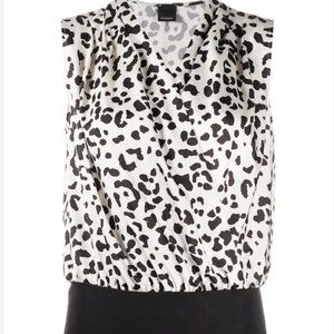 Brand New Pinko Animal Print Bodysuit NWT Size 40 (Retail $225)